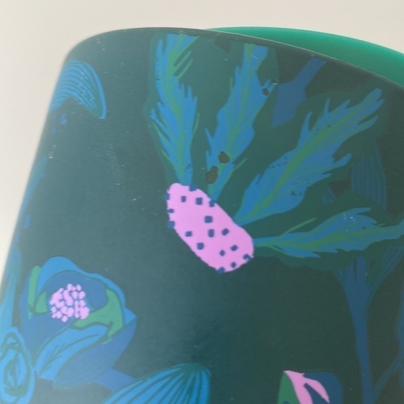 STARBUCKS Peacock Rising Floral Ceramic Double Wall Tumbler - Picture 9 of 9
